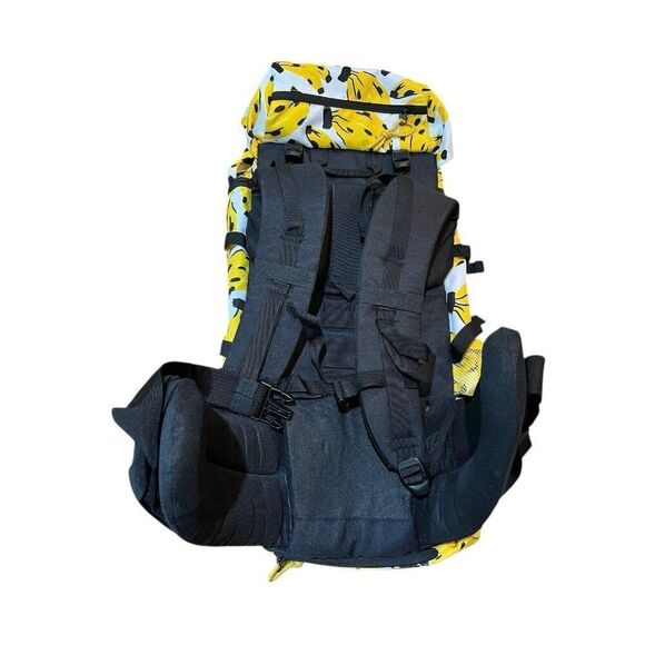 Farm Rio Yellow Banana Travel Hiking Extra Large Backpack Camping New - Picture 3 of 10